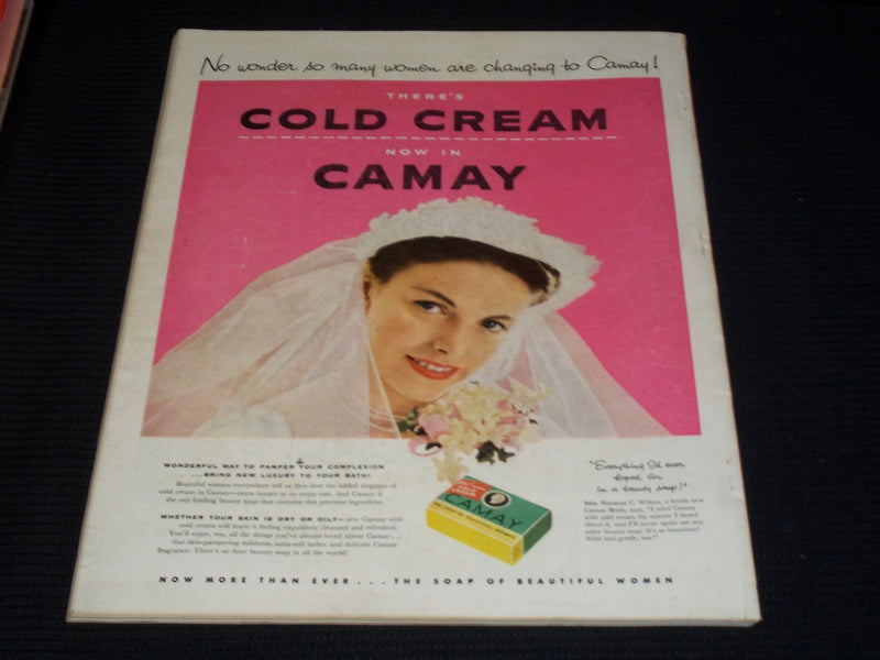 1954 MAY MCCALL'S MAGAZINE VERY NICE FRONT COVER & FULL PAGE ADS - E 2472