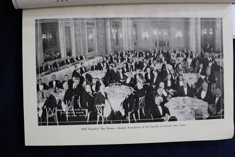 1931 JANUARY THE DIAMOND OF PSI UPSILON SOFTCOVER BOOK - K 824