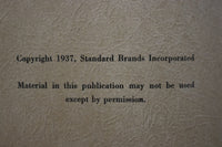 1937 DIARY SOFTCOVER BOOK BY TEDDY BARBOUR - K 3157