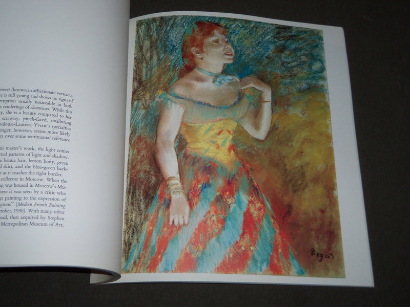 1977 DEGAS PASTELS SOFTCOVER ART CATALOG BY ALFRED WERNER -NICE PRINTS - KD 5064