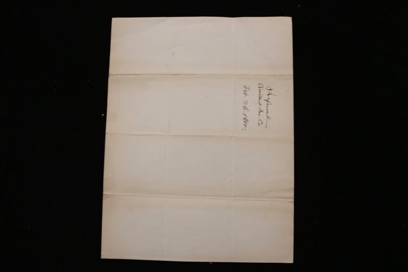 1895-1905 BUSINESS EPHEMERA - LOT OF 3 - K 1922
