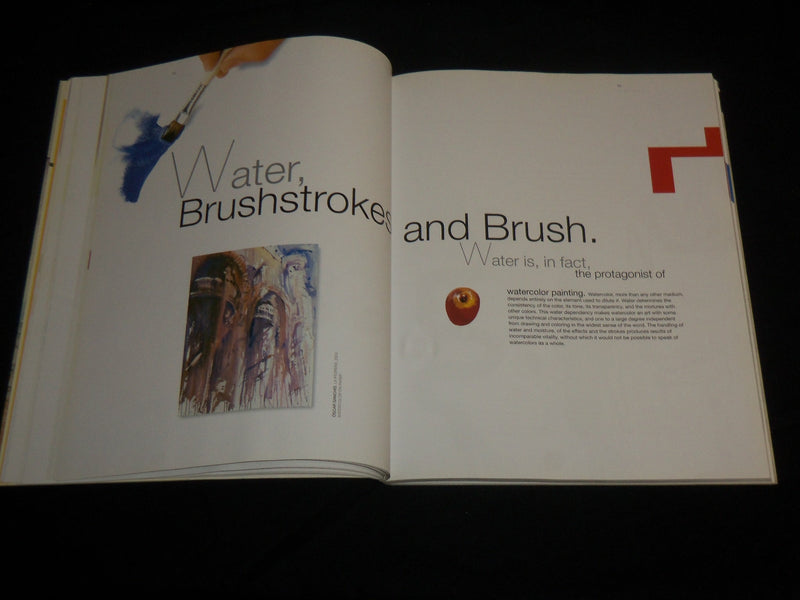 2006 PAINTING CLASS WATERCOLOR SOFTCOVER BOOK - GREAT PHOTOS - I 2003