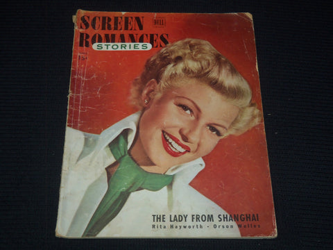 1948 APRIL SCREEN ROMANCES MAGAZINE - RITA HAYWORTH - E 16351