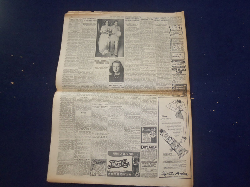 1944 JUNE 22 NEW YORK TIMES -AMERICAN TROOPS BATTLE TO ENTER CHERBOURG - NP 6574