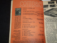 1952 OCTOBER COMPACT DIGEST MAGAZINE - GRANGE - HAMMETT - JONNIE RAY - K 1074