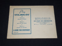 1942 PLAY VITA-MIN-GO LILY-TULIP CUP CORPORATION BROCHURE W/ ENVELOPE - K 92