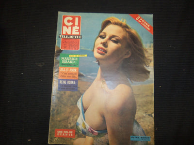 1964 JULY 16 CINE TELE-REVUE FRENCH MAGAZINE - REINE ROHAN COVER - E 24705