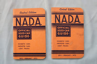 1958-1973 N.A.D.A. OFFICIAL USED CAR GUIDE - CENTRAL EDITION - LOT OF 54- O 3725