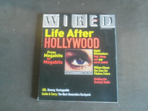 1999 OCTOBER WIRED MAGAZINE - LIFE AFTER HOLLYWOOD COVER - B 5339L