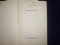 1937 ROMANTISCHE MEDIZIN HARDCOVER BOOK VON WERNER LEIBBRAND - GERMAN - KD 9015