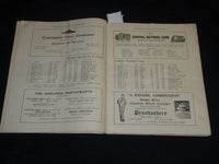 1927 OCTOBER 29 NAVY VS. PENNSYLVANIA COLLEGE FOOTBALL PROGRAM - PHOTOS - J 5760