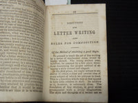 1850 AMERICAN FASHIONABLE LETTER WRITER BOOK - TROY, NEW YORK - K 2602