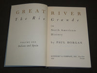 1954 GREAT RIVER BOXED SET BY PAUL HORGAN BOXED SET OF 2 VOLUMES - KD 2526