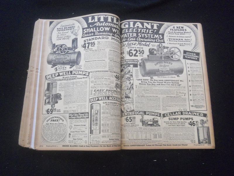 1932 SPRING AND SUMMER MONTGOMERY WARD CATALOG - CHICAGO, ILLINOIS - R 93G