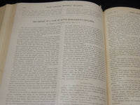 1901-1908 BULLETIN OF THE JOHNS HOPKINS HOSPITAL- 6 VOLUMES - OSLER - CUSHING