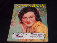 1930 OCTOBER SCREEN BOOK MAGAZINE - MAUREEN O'SULLIVAN FRONT COVER - E 16385