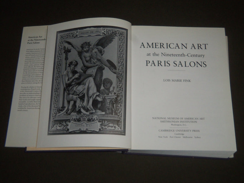 1990 AMERICAN ART AT THE 19TH CENTURY PARIS SALSONS BOOK - I 1073