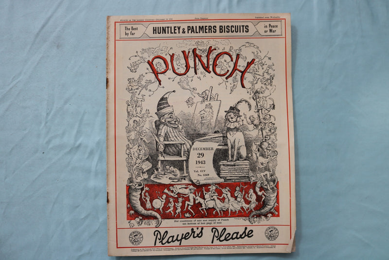 1943 PUNCH MAGAZINE - LOT OF 25 - O 3971