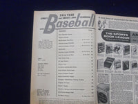 1964 STREET AND SMITH'S BASEBALL MAGAZINE - WARREN SPAHN COVER - SP 1523C