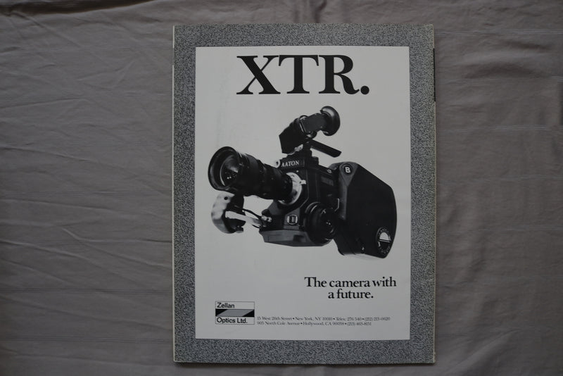 1986 JULY AMERICAN CINEMATOGRAPHER MAGAZINE - CRAIG NELSON COVER - E 19860