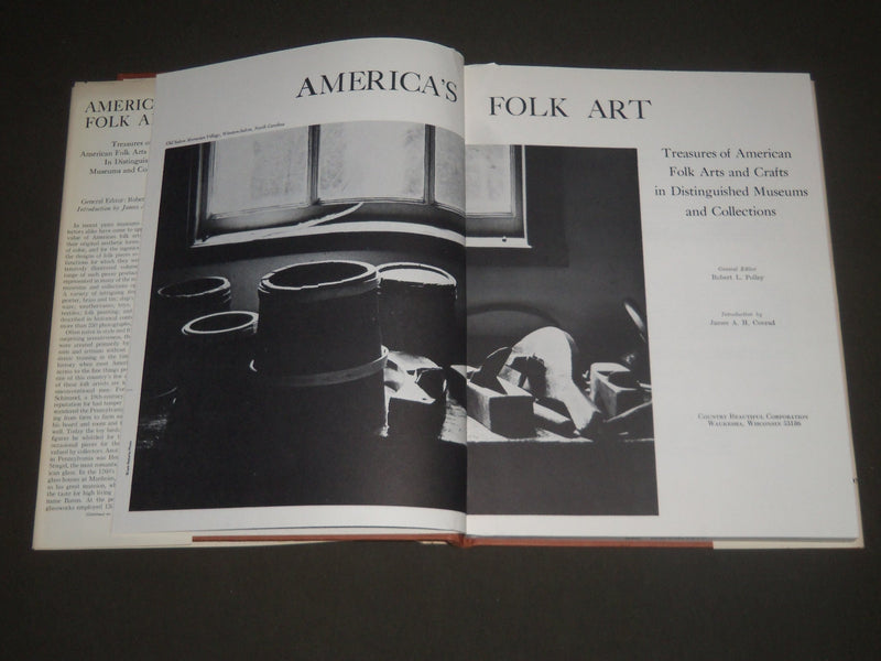 1971 AMERICAN FOLK ART EDITED BY ROBERT L. POLLEY BOOK - GREAT PRINTS - I 1141