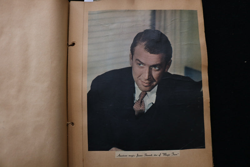 JIMMY STEWART SCRAPBOOK - E 24951