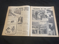 1937 MAY 15 DAILY MIRROR NEWSPAPER - LONDON -KING GEORGE VI & HIS QUEEN- NP 5753