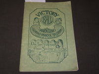 1927 MARCH VICTORY BALL GUYON'S PARADISE BALLROOM PROGRAM - J 3488