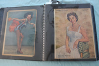 GIANT MOVIE STAR SCRAPBOOK - PAULETTE GODDARD - ALICE FAYE - #5