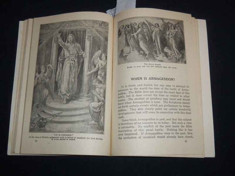 1930 PEACE OR WAR WHAT THE BIBLE SAYS ABOUT IT BOOK - J 9298