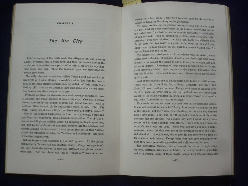 1967 MIRACLE OF THE CHISHOLM TRAIL BY HENRY B. JAMESON SOFTCOVER BOOK - J 9613