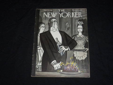 1948 DECEMBER 25 THE NEW YORKER MAGAZINE - ILLUSTRATED COVER - NY 243