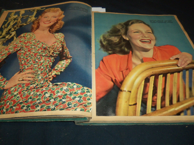 HOLLYWOOD MOVIE STARS SCRAPBOOK - FULL PAGE PHOTOS - 27A