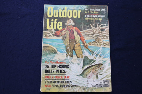 1964 MAY OUTDOOR LIFE MAGAZINE - FISHING, HUNTING, CAMPING - E 9080
