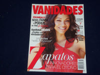 2011 AUGUST VANIDADES MAGAZINE - ZOE SALDANA COVER - SP 9886