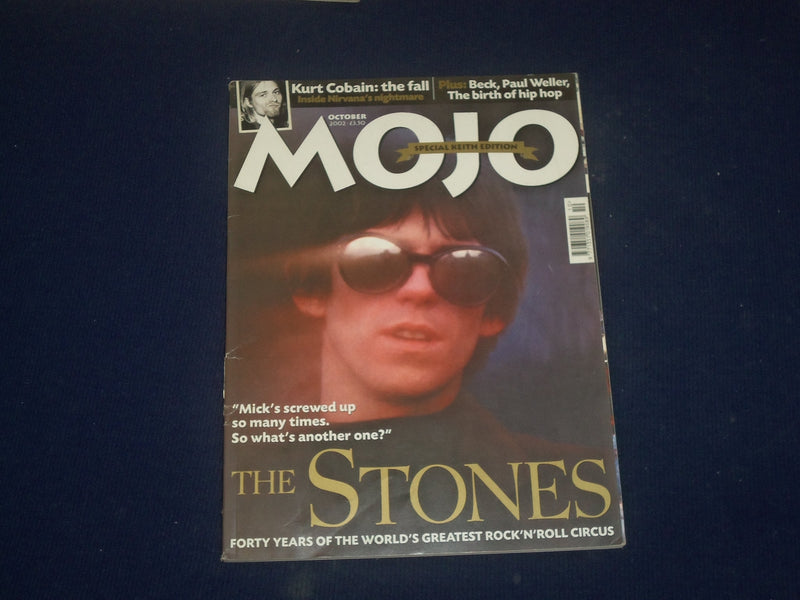 2002 OCTOBER MOJO MAGAZINE - ENGLAND - THE ROLLING STONES - B 699