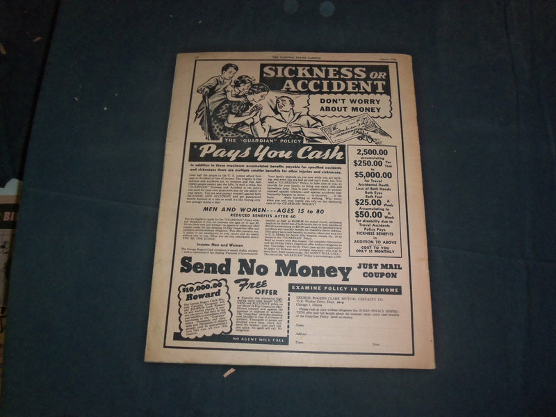 1946 AUGUST THE NATIONAL POLICE GAZETTE MAGAZINE - SANDRA WILSON - B 5925