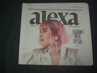 2019 FEBRUARY 6 NEW YORK POST ALEXA SECTION - NOOMI RAPACE COVER - NP 4003