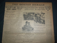 1907 MARCH 19 THE BOSTON HERALD - EVACUATION DAY SHOW GREATEST IN HISTORY- BH 13