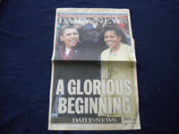 2009 JAN 21 NEW YORK DAILY NEWS NEWSPAPER - OBAMA INAUGURATION SPECIAL - NP 5976