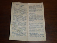 1940 DEMOCRATS FOR WILLKIE NATIONAL COMMITTEE PAMPHLET - NO THIRD TERM - K 1102
