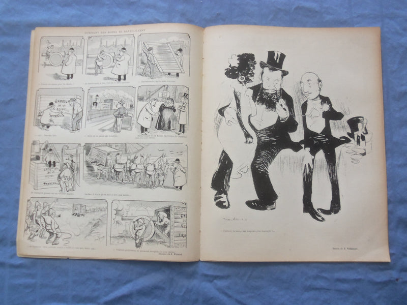 1900 FEB 10 LE SOURIRE MAGAZINE - ILLUSTRATED COMEDY - FRENCH TEXT - SP 4864E