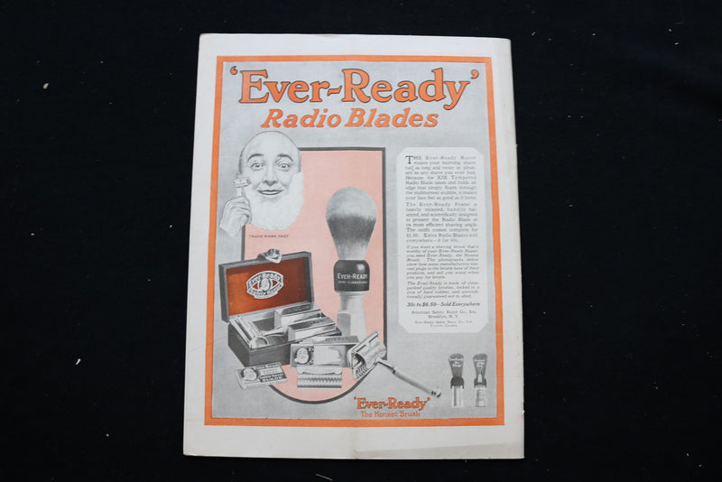 1919 SEPTEMBER 6 COLLIER'S MAGAZINE - A WOMAN, MAN & BOOK COVER - E 10960