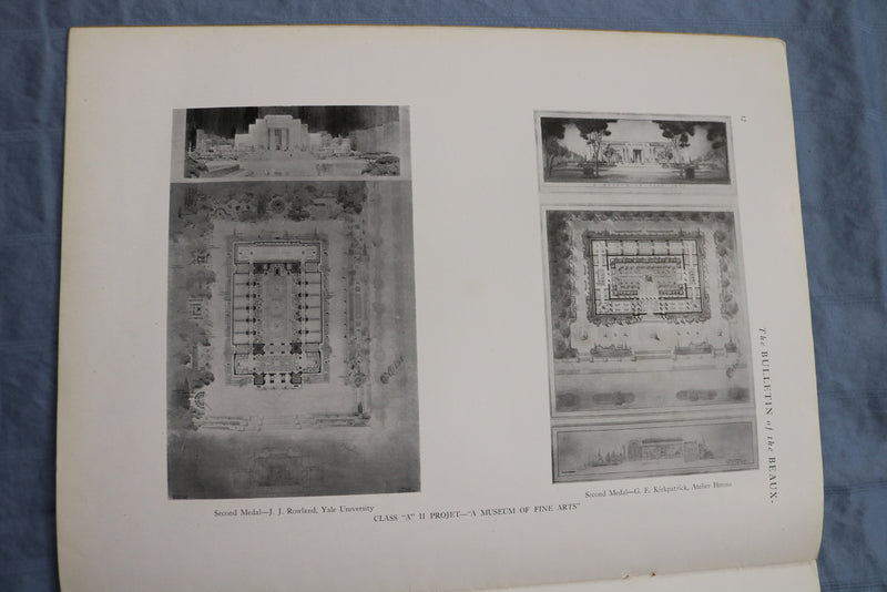 1928 JAN THE BULLETIN OF THE BEAUX-ARTS INSTITUTE OF DESIGN MAGAZINE - ST 5507U