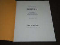 1956 APRIL 5 - MAY 6 GAUGUIN LOAN EXHIBITION SOFTCOVER CATALOG - ST 5196
