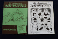 1941 THE WISCONSIN OCTOPUS MAGAZINE - UNIVERSITY OF WISCONSIN -LOT OF 6 - O 3399