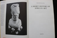 1984 A SHORT HISTORY OF AFRICAN ART HARDCOVER BOOK BY WERNER GILLON - KD 9760