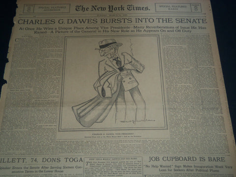 1925 MARCH 8 NEW YORK TIMES AUTOMOBILE SECTION - GREAT ADS - NT 7574