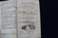 1836 THE SCIENTIFIC CLASS-BOOK PART II HARDCOVER BOOK BY WALTER JOHNSON- KD 9444