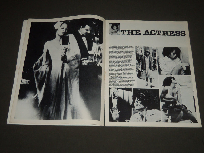1976 DIANA - A SHOWCASE MAGAZINE - 11 X 14 1/2 PROGRAM - GREAT PHOTOS - J 2499